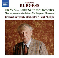 ANTHONY BURGESS BROWN UNIVERSITY ORCHESTRA - ANTHONY BURGESS: BALLET CD