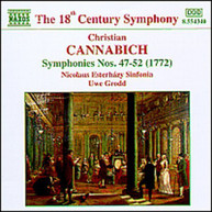 CANNABICH NICOLAUS ESTERHAZY SINFONIA GRODD - SYMPHONIES 47 - CD