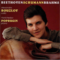 BEETHOVEN SCHUMANN BRAHMS BOUZLOV POPRUGIN - MUSIC FOR CELLO & CD