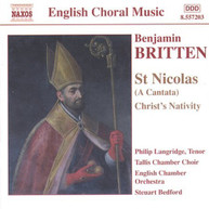 BRITTEN LANGRIDGE BEDFORD - ST NICOLAS CHRIST'S NATIVITY CD