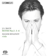 J.S. BACH - MAXIM RYSANOV PLAYS BACH SUITES (HYBRID) SACD