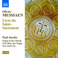 MESSIAEN /  JACOBS - LIVRE DU SAINT - LIVRE DU SAINT-SACREMENT CD