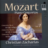 MOZART ZACHARIAS /ORCH DE CHAMBRE DE LAUSANNE - PIANO CONCERTOS 7 SACD