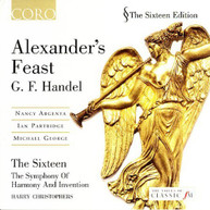 HANDEL SIXTEEN CHRISTOPHERS - ALEXANDER'S FEAST CD