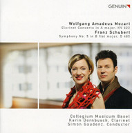 MOZART SCHUBERT DORNBUSCH GAUDENZ - MOZART CLARINET CONCERT CD