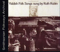 RUTH RUBIN - YIDDISH FOLK SONGS CD