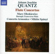 QUANTZ /  OLESKIEWICZ / CONCERTO ARMONICO / SPANYI - FLUTE CONCERTOS CD