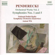 PENDERECKI WIT - ORCHESTRAL WORKS 2 VARIOUS CD