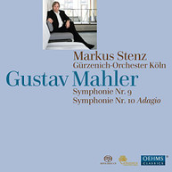 MAHLER STENZ GUERZENICH ORCH - SYMS 9 & 10 (HYBRID) SACD