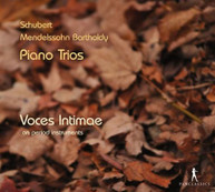SCHUBERT VOCES INTIMAE - PIANO TRIOS CD
