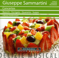 SAMMARTINI I MUSICI AMBROSIANI SUPPA - CONCERTOS CD