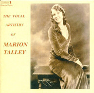 MARION TALLEY - VOCAL ARTISTRY OF MARION TALLEY CD