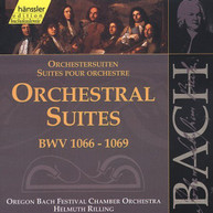 BACH RILLING - ORCHESTRAL SUITES BWV 1066 - ORCHESTRAL SUITES BWV CD