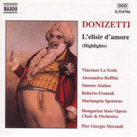 DONIZETTI /  LASCALA / RUFFINI / MORANDI - L'ELISIR D'AMORE (HIGHLIGHTS) CD