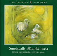 FRANCAIX POULENC SUNDSVALL WIND QUINTET - SUNDSVALLS BLASARKVINTETT CD