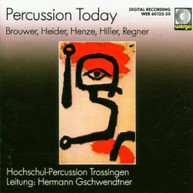 HOCHSCHUL -PERCUSSION TROSSINGEN - PERCUSSION TODAY CD