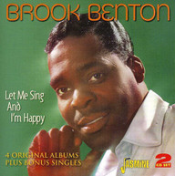 BROOK BENTON - LET ME SING & I'M HAPPY (UK) CD