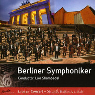 BRAHMS STRAUSS BERLIN SYM ORCH SHAMBADAL - LIVE IN CONCERT CD