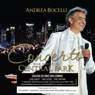 ANDREA BOCELLI - CONCERTO ONE NIGHT IN CENTRAL PARK (+DVD) (DLX) CD