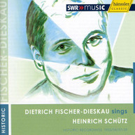 SCHUTZ FISCHER-DIESKAU - DIETRICH FISCHER SINGS 1953 -DIESKAU - CD