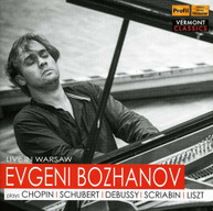 CHOPIN BOZHANOV - LIVE IN WARSAW CD