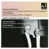 MAINARDI ZECCI - SHUBERT, BEETHOVEN, BRAHMS, DEBUSSY CD