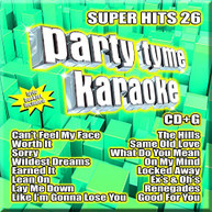 PARTY TYME KARAOKE: SUPER HITS 26 VARIOUS CD