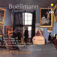 BOELLMANN TRIO PARNASSUS CAUSSE - PIANO TRIO OP. 19 PIANO QUARTET CD