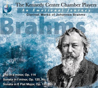 BRAHMS KENNEDY CENTER CHAMBER PLAYERS - EMOTIONAL JOURNEY: CLARINET CD