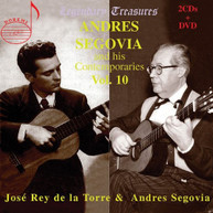ANDRES SEGOVIA - AND HIS CONTEMPORARIES 10 (+DVD) CD