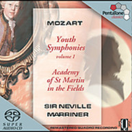 MOZART MARRINER AMF - YOUTH SYMPHONIES SYMPHONY IN G (HYBRID) SACD