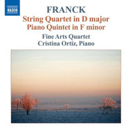 FRANCK /  FINE ARTS QUARTET / ORTIZ - STRING QUARTET / PIANO QUINTET CD