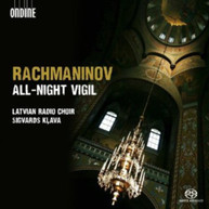 RACHMANINOV LATVIAN RADIO CHOIR KLAVA - ALL - ALL-NIGHT VIGIL SACD