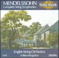 MENDELSSOHN BOUGHTON ENGLISH STRING ORCHESTRA - SYMPHONIES 1 - CD