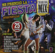 SE PRENDIO LA FIESTA 5 CORRIDO MIX VARIOUS CD