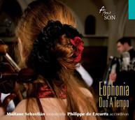 DUO A TEMPO - EUPHONIA: MUSIC FOR CELLO & ACCORDION (+DVD) CD