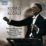 KODALY ROESLER GYURKOVICS GANCS CSER - KODALY CONDUCTS KODALY CD
