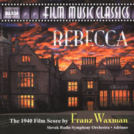 WAXMAN ADRIANO SLOVAK RADIO SO - REBECCA: FILM MUSIC CLASSICS CD