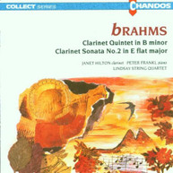 BRAHMS FRANKL - CLARINET QUINTET CD