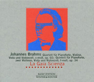 BRAHMS GAIA SCIENZA - PIANO QUARTET & QUINTET CD