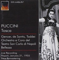 CATALANI DE PALMA GAUDIOSO - TOSCA (OPERA) CD