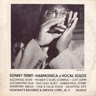 SONNY TERRY - SONNY TERRY - HARMONICA AND VOCAL SOLOS CD