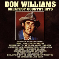 DON WILLIAMS - GREATEST COUNTRY HITS (MOD) CD