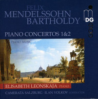 MENDELSSOHN LEONSKAJA CAMERATE SALZBURG - PIANO CONCERTOS 1 & 2 SACD