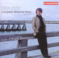 DEBUSSY BAVOUZET - COMPLETE WORKS FOR PIANO - CD
