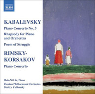 KABALEVSKY /  RIMSKY-KORSAKOV / LIU / YABLONSKY -KORSAKOV / LIU / CD