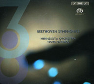 BEETHOVEN MNO VANSKA - SYMPHONY NOS 3 & 8 (HYBRID) SACD