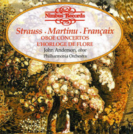 STRAUSS MARTINU ANDERSON PHILHARMONIA ORCH - OBOE CONCERTOS CD