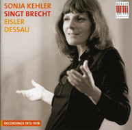 EISLER KEHLER - KEHLER SINGS BRECHT CD