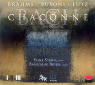 BRAHMS BUSONI LUTZ BACH STERN BEYER - CHACONNE (DIGIPAK) CD